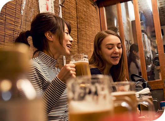 ワイワイ仲間と楽しむ