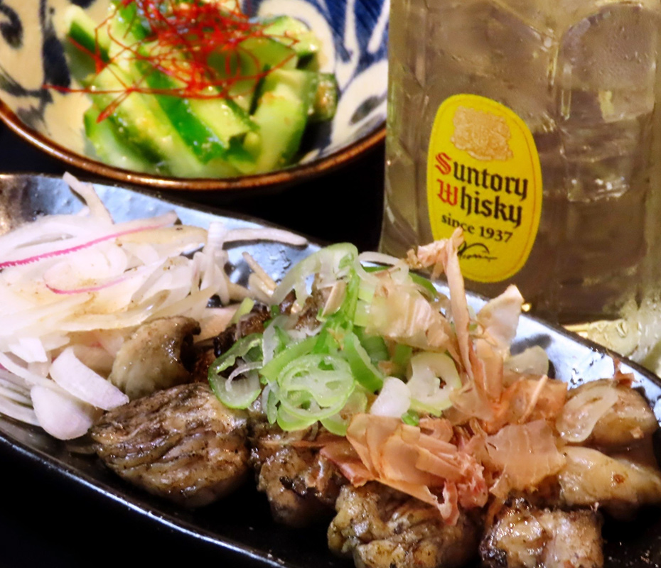 宮崎地鶏を炭火で楽しむ